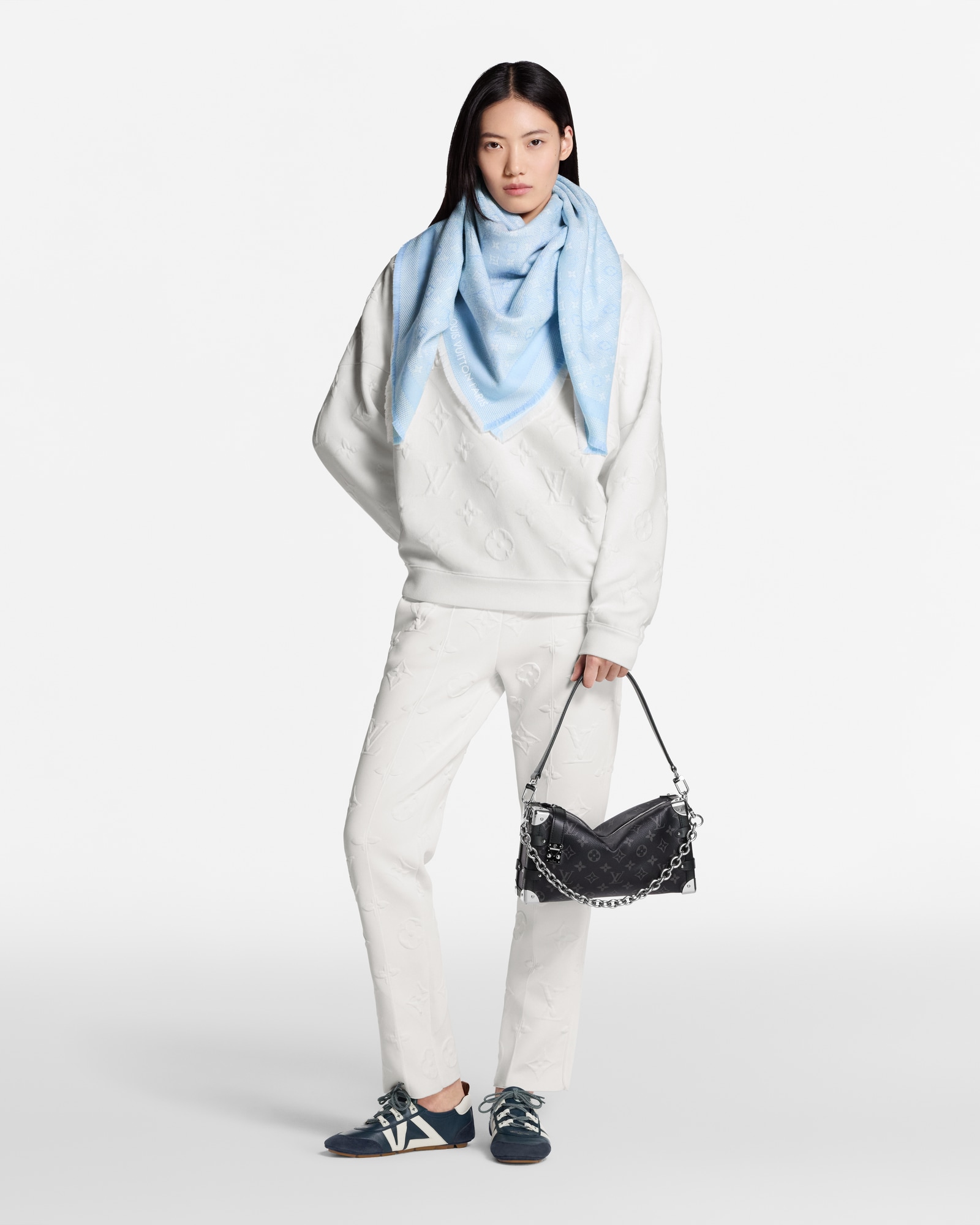 Petit Natte Shawl S00 - Accessories | LOUIS VUITTON